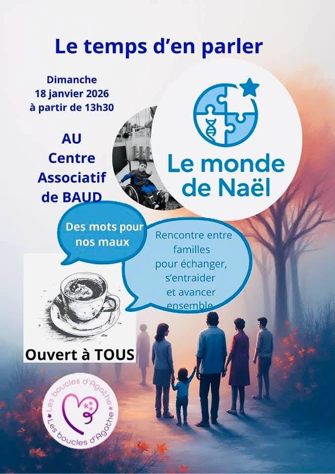 Le Monde de NAEL &agrave; BAUD en collaboration avec l'asso La Pause caf&eacute; le 18 janvier 2026