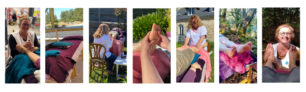 A la belle saison en extérieur dans le Golfe du Morbihan - Auray-Languidic ou dans vos jardins